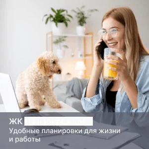 Рекламный креатив для одиноких людей: «Удобные планировки для жизни и работы»